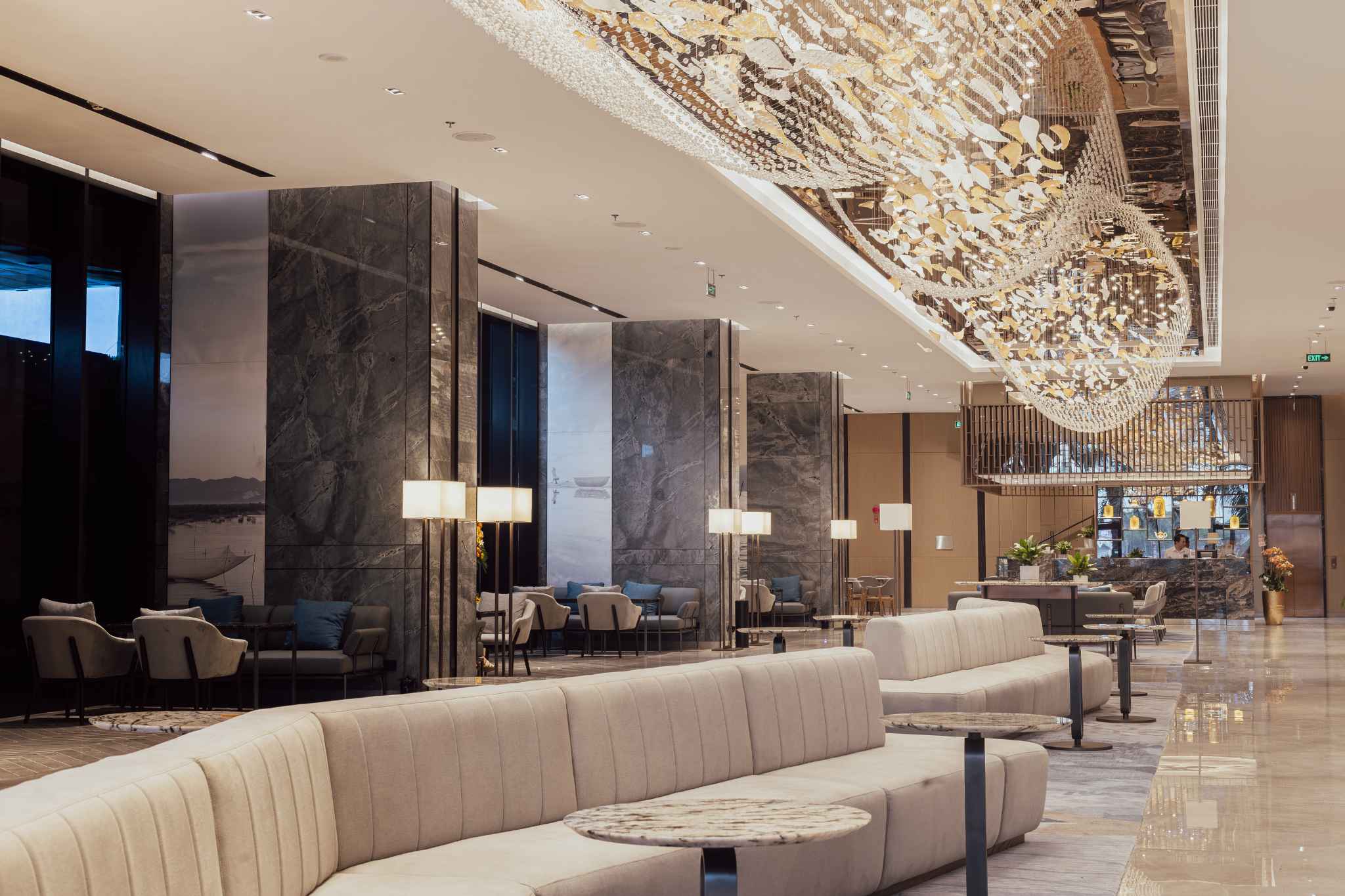 Sảnh đón khách tại M Landmark