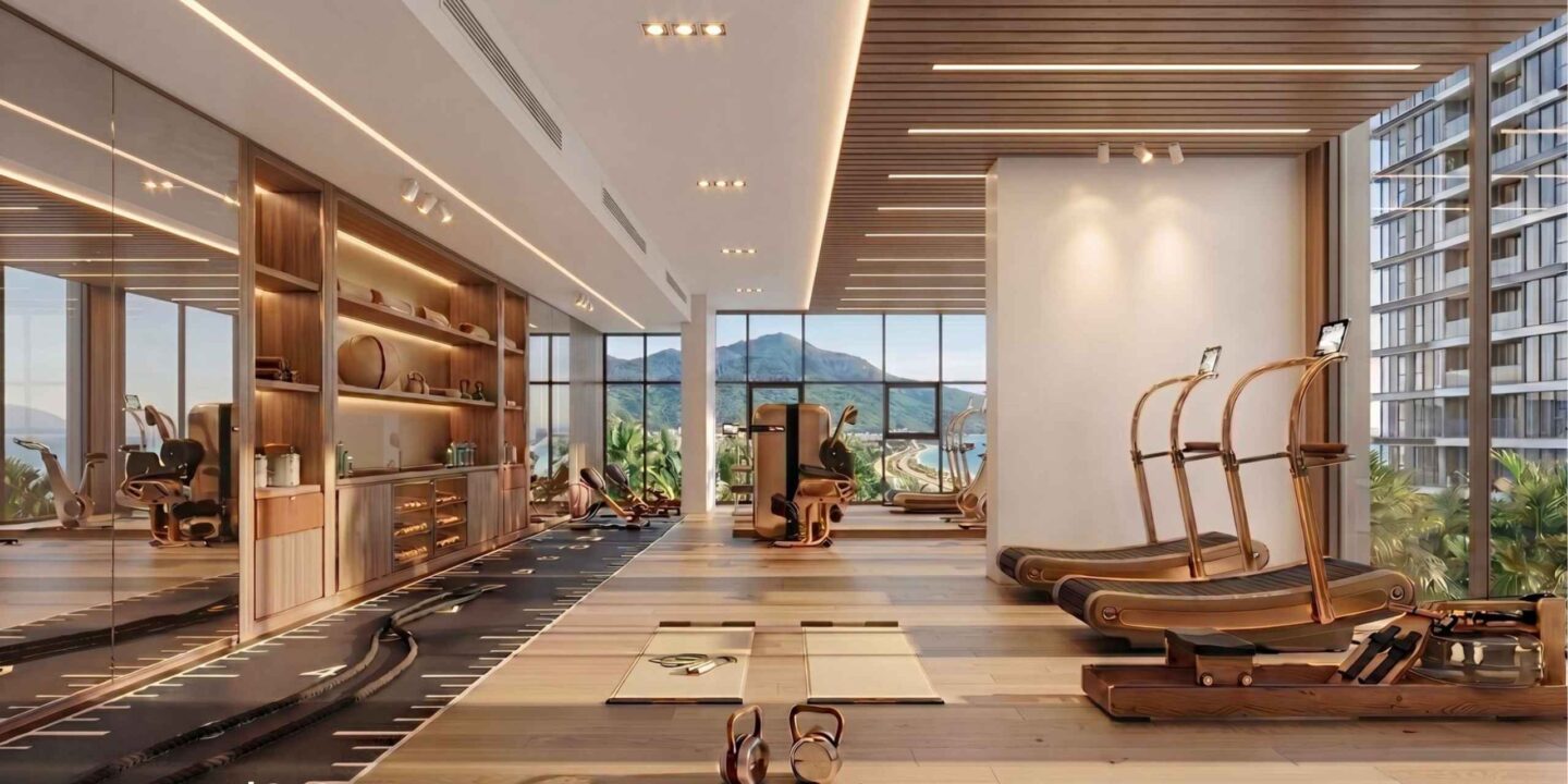 Tiện ích GYM tại dự án The Camellia