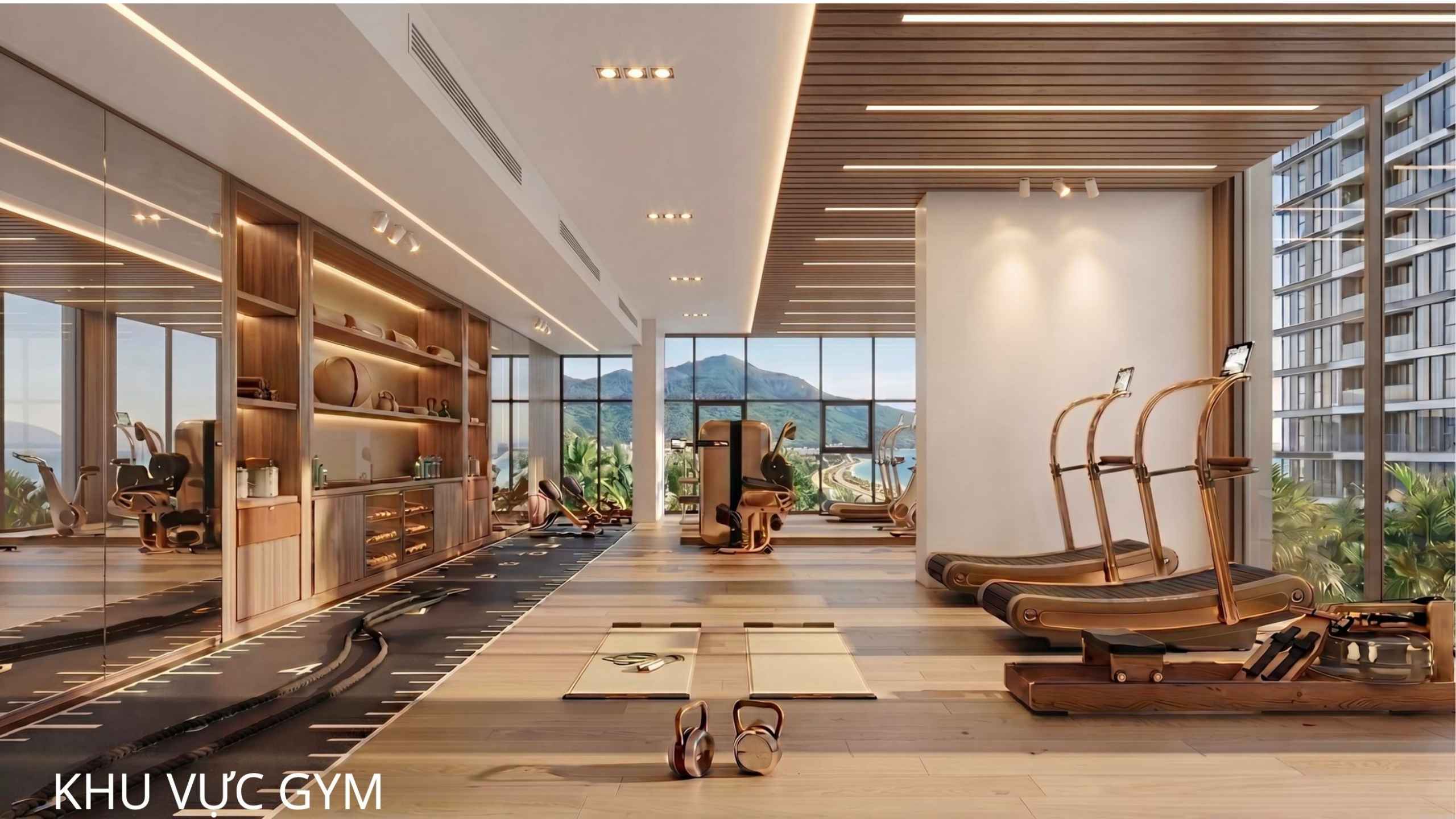 Tiện ích GYM tại dự án The Camellia